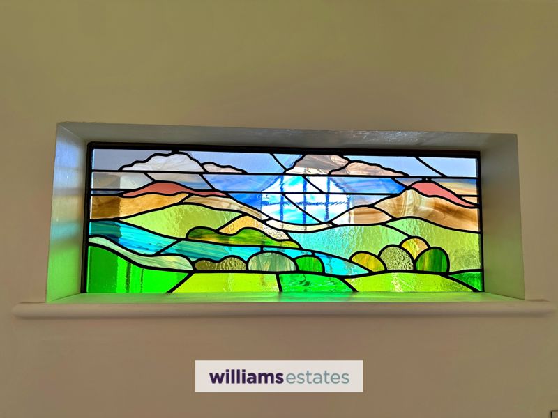 Artistic Glass Panel